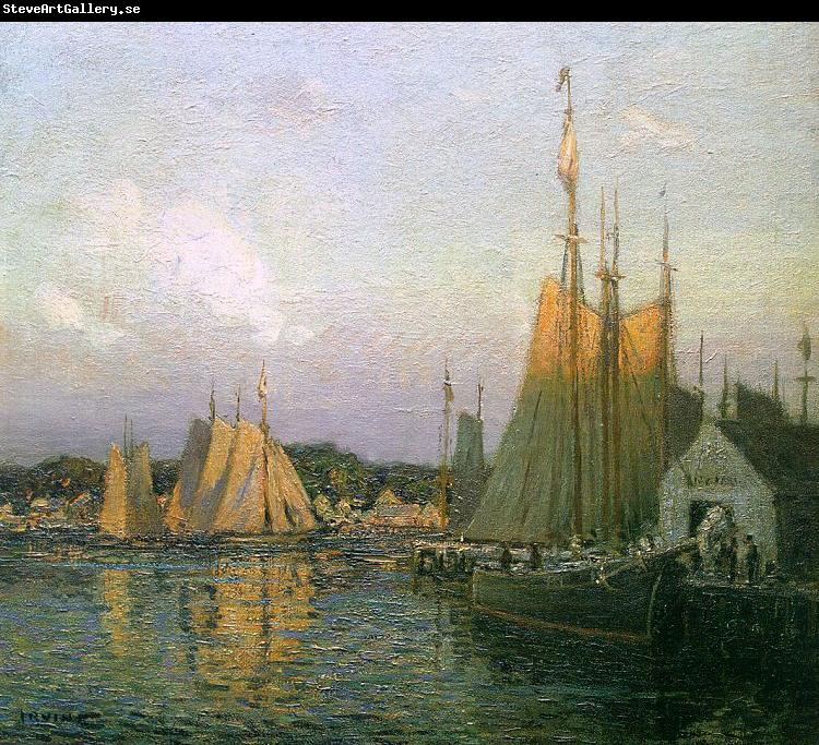 Wilson Irvine Evening in the Harbor